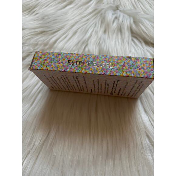 Red Aspen Nail Dashes- Estel's Easel (pastel dotted short, square nails) - Picture 8 of 8